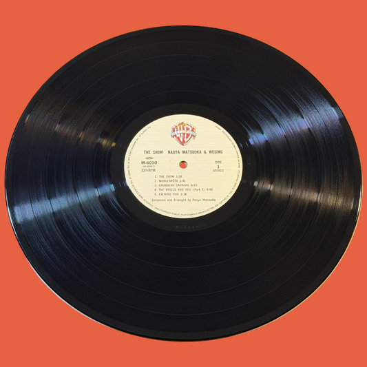 NAOYA MATSUOKA & WESING - The Show Vinyl Record LP (1982)