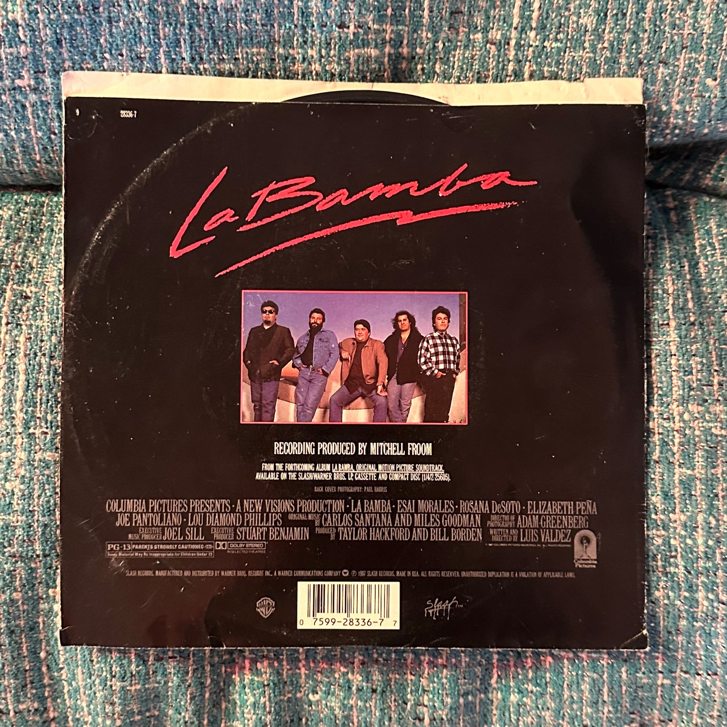 LOS LOBOS - La Bamba, Charlena 7" Vinyl Record 45RPM