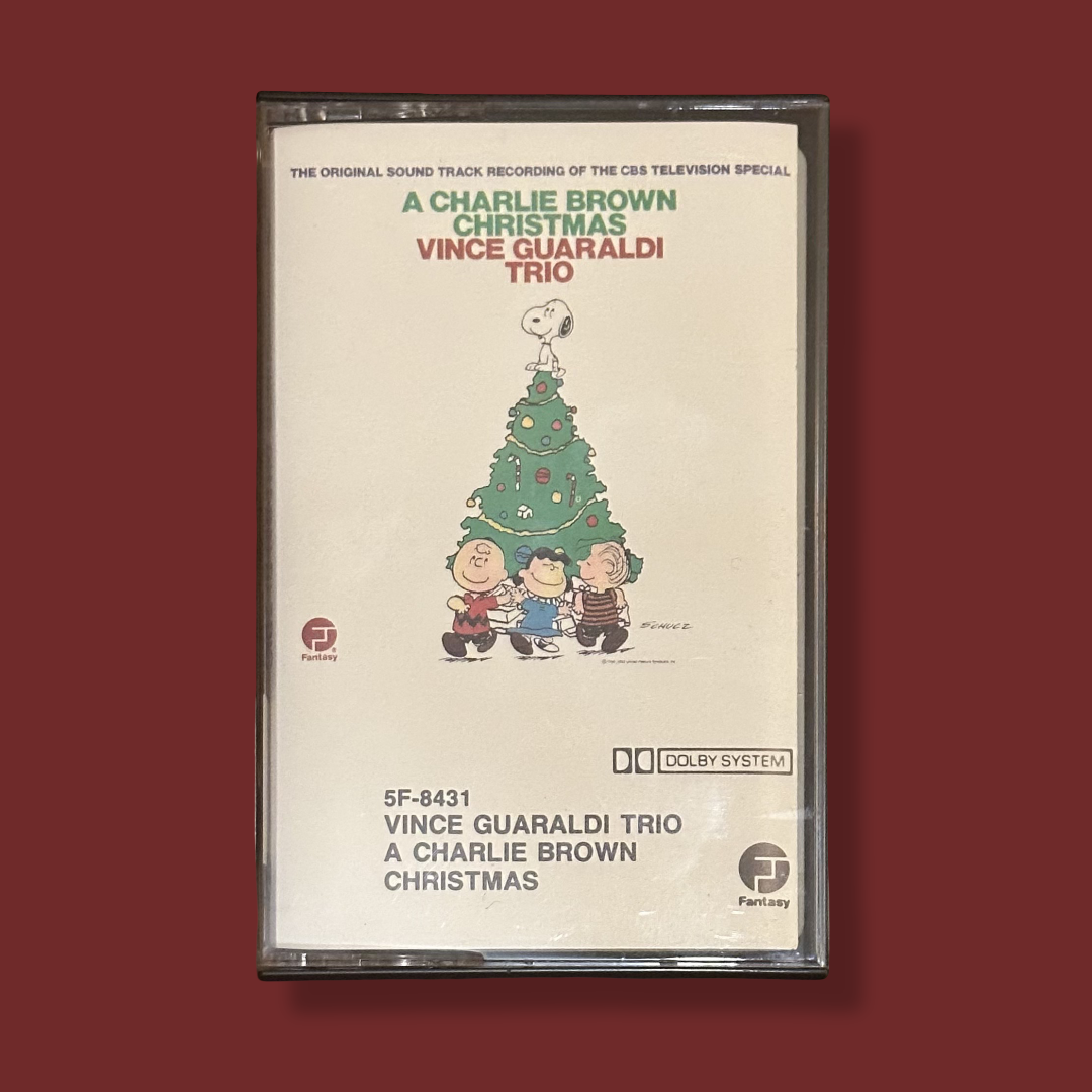 VINCE GUARALDI TRIO – A Charlie Brown Christmas Cassette Tape