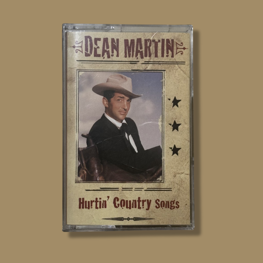 DEAN MARTIN – Hurtin’ Country Songs Cassette