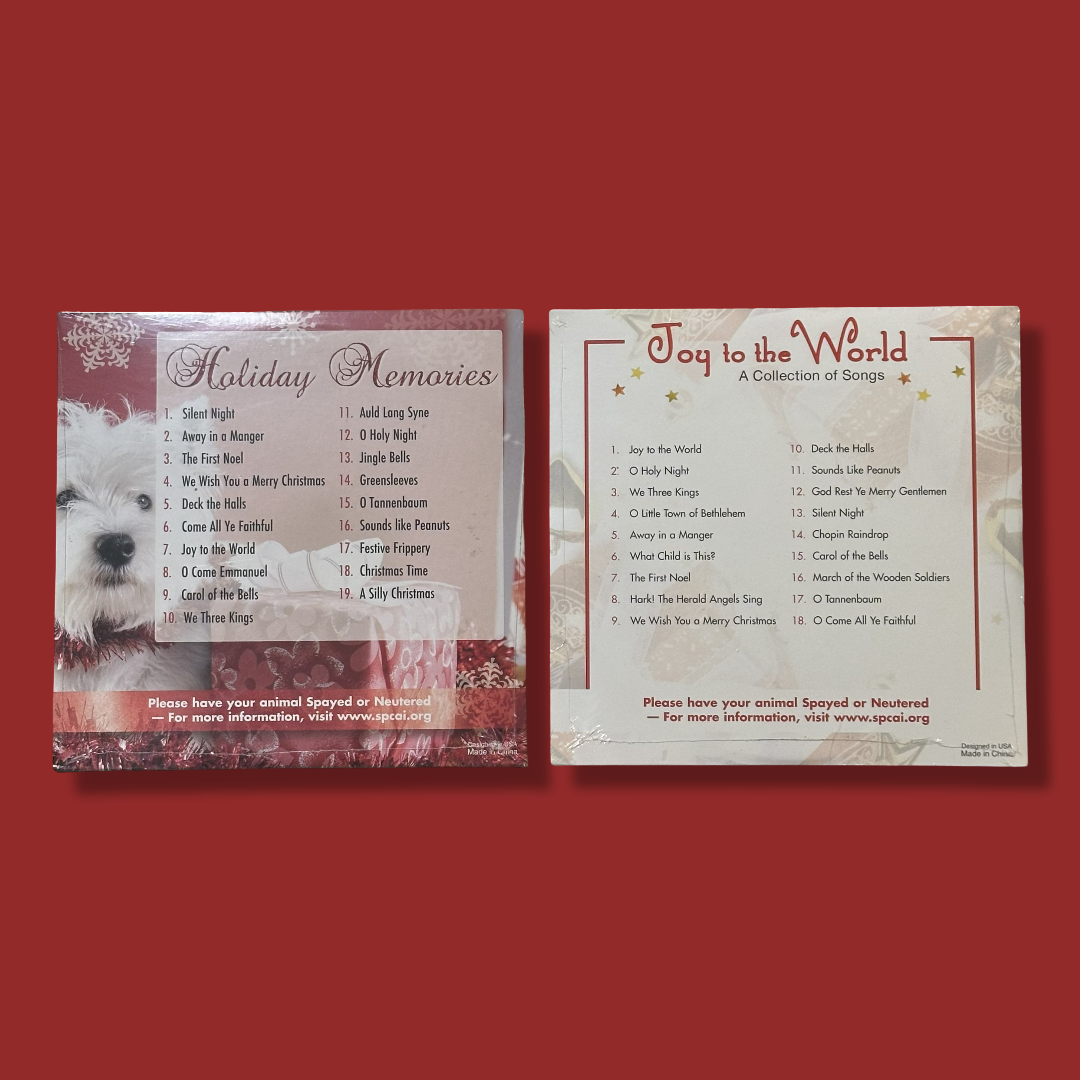 SPCA - Holiday Memories, Joy to the World 2 CD Set Sealed