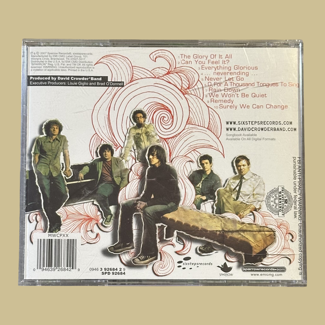 DAVID CROWDER*BAND — Remedy CD