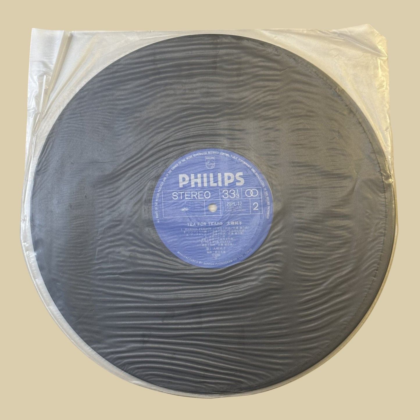 JUNKO OHASHI – Tea for Tears (1981) Vinyl Record LP