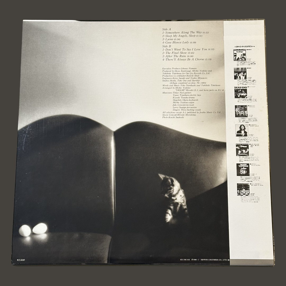 YUKIHIDE TAKEKAWA – Lyena (1989) Vinyl Record LP
