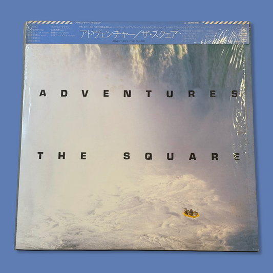 THE SQUARE - Adventures Vinyl Record LP with Original Shrink Wrap (1984)