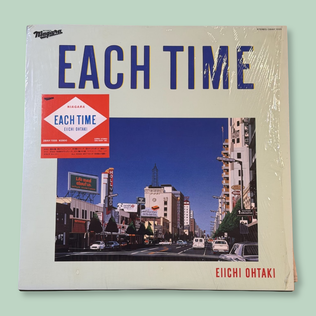 EIICHI OHTAKI - Each Time Vinyl Record LP with Original Shrink Wrap (1984)
