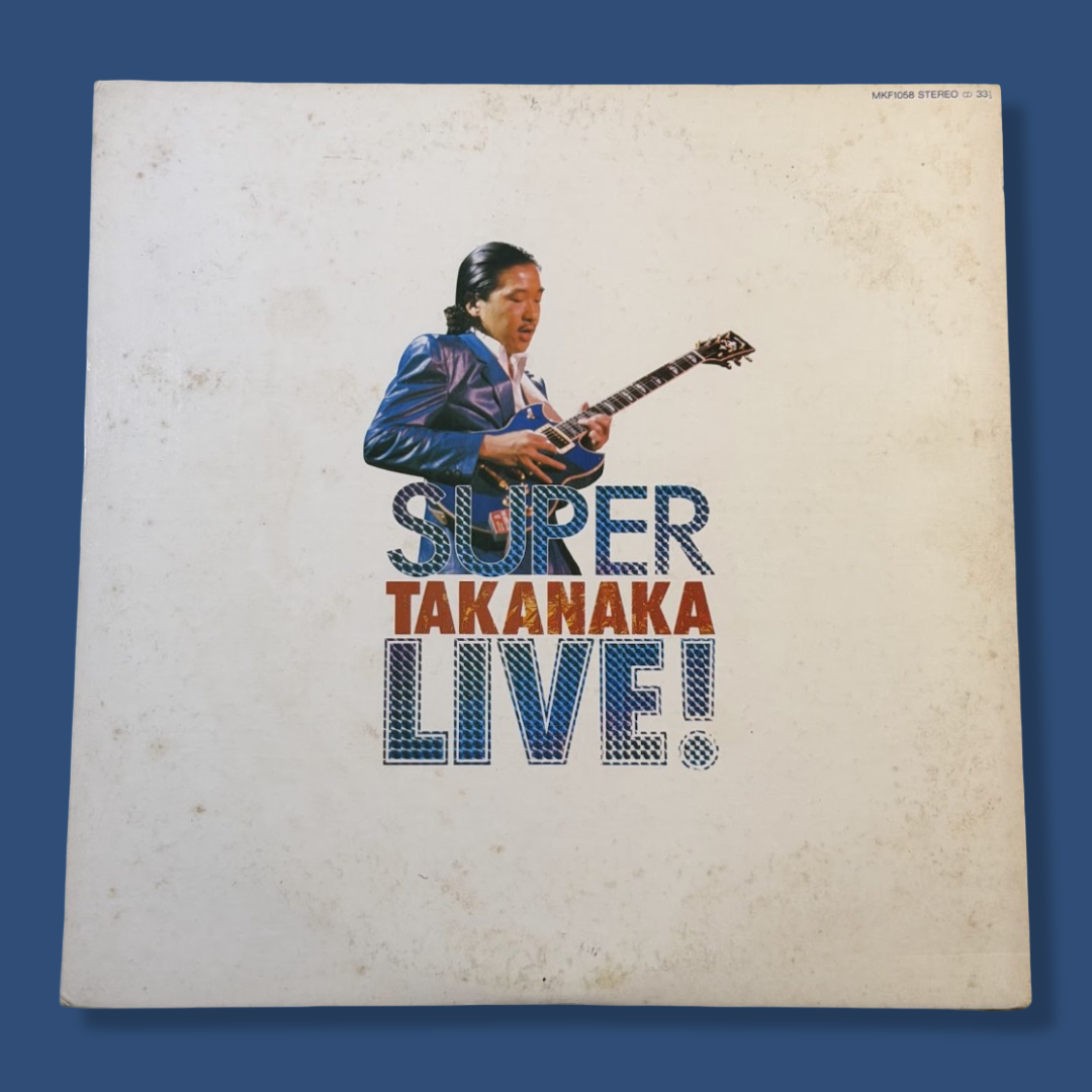 MASAYOSHI TAKANAKA - Super Takanaka Live! Vinyl Record LP (1980)