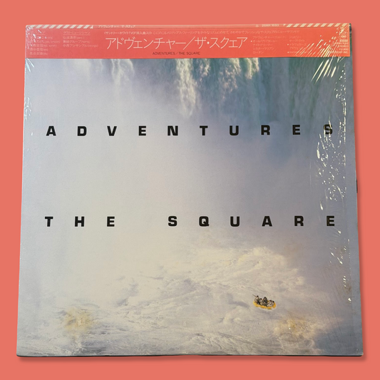 THE SQUARE - Adventures Vinyl Record LP with Original Shrink Wrap (1984)
