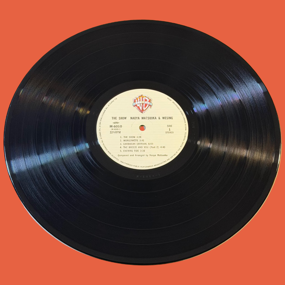 NAOYA MATSUOKA & WESING - The Show Vinyl Record LP (1982)