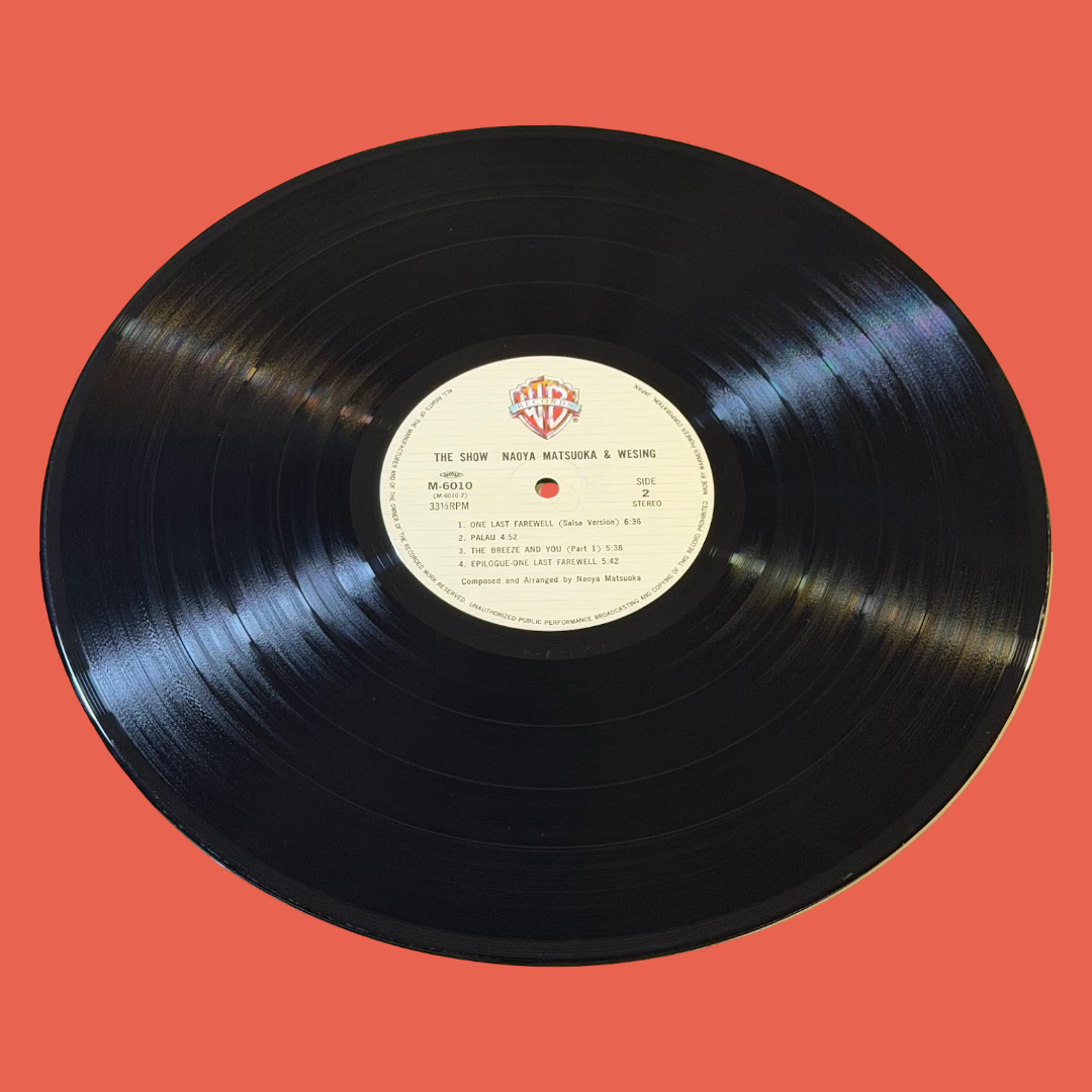 NAOYA MATSUOKA & WESING - The Show Vinyl Record LP (1982)