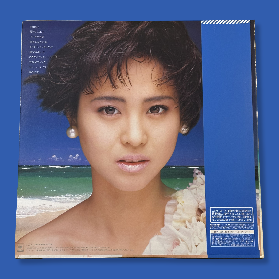 SEIKO MATSUDA - The 9th Wave Vinyl Record LP (1985)