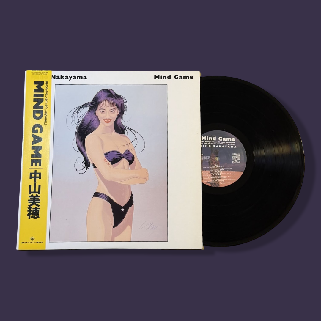 MIHO NAKAYAMA - Mind Game Vinyl Record LP (1988)