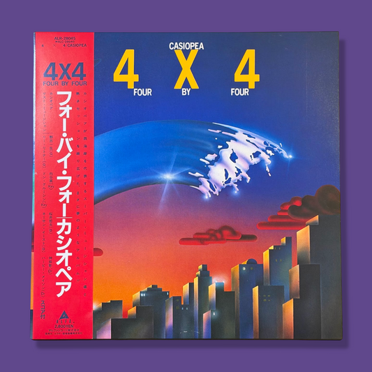 CASIOPEA – 4×4 Four by Four Vinyl Record LP (1982)