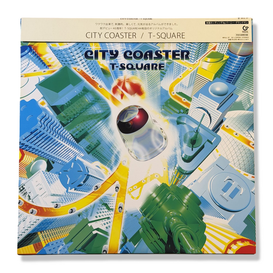 T-SQUARE - City Coaster Vinyl Record LP (2018) [New]