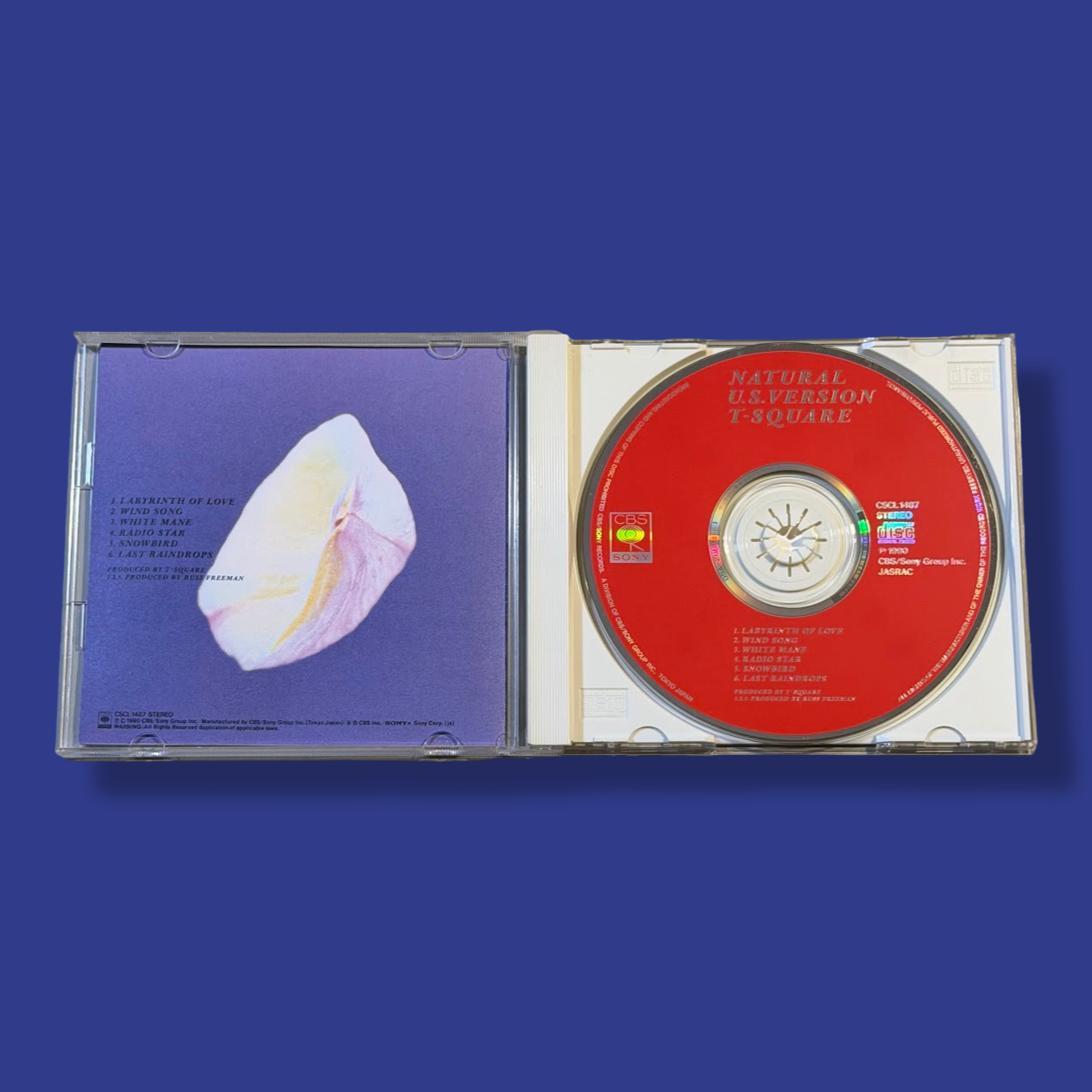 T-SQUARE- Natural (U.S. Version) CD (1990)