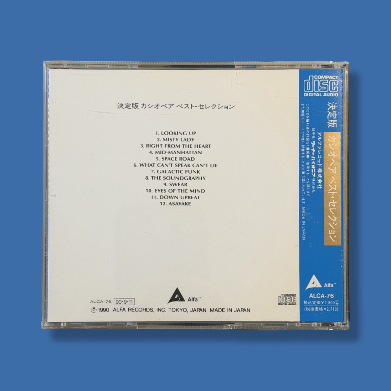 CASIOPEA - Best Selection CD with OBI (1990)