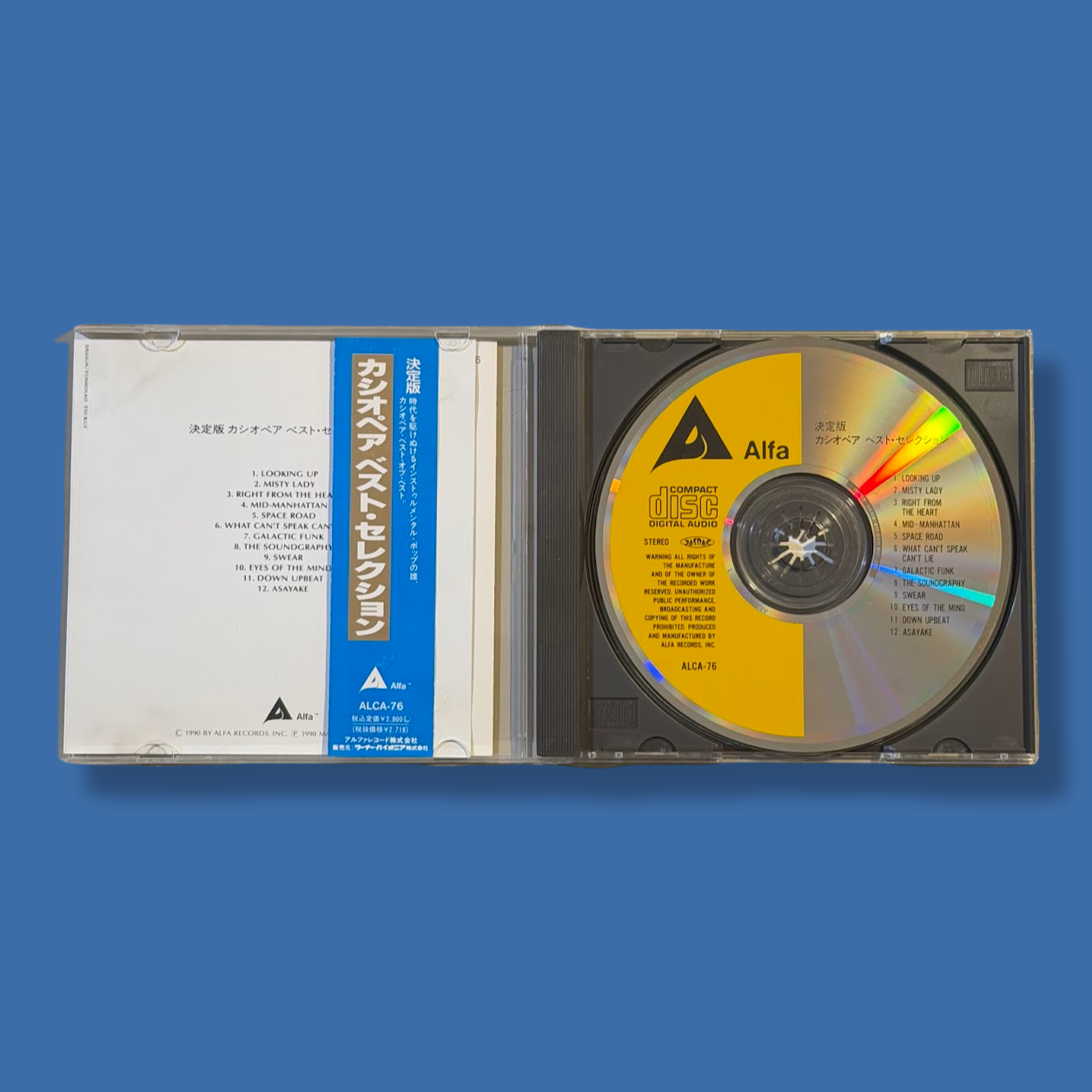 CASIOPEA - Best Selection CD with OBI (1990)