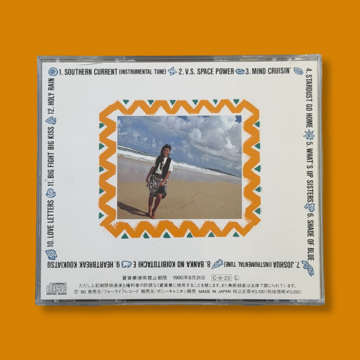 ANRI (杏里) – Mind Cruisin' (マインド・クルージン) CD (1990)