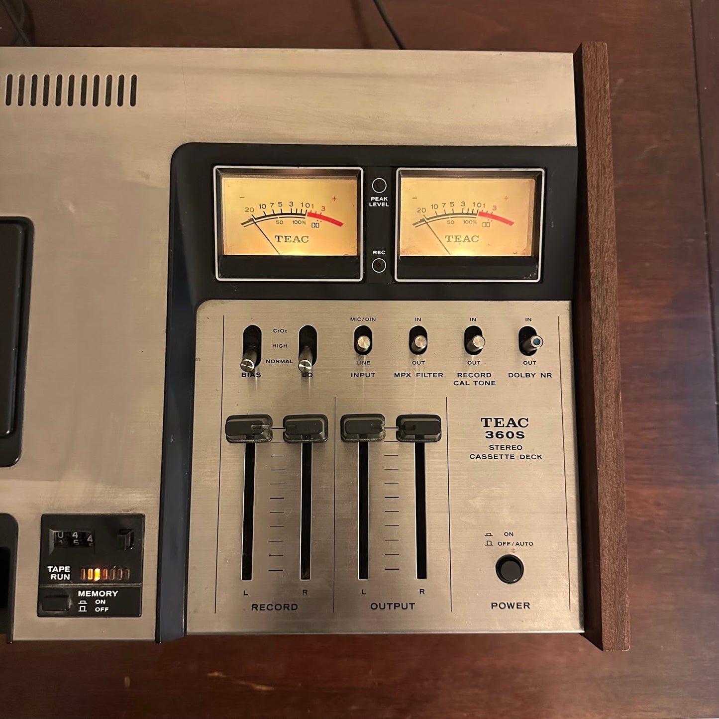 TEAC A-360S Restored Cassette Deck
