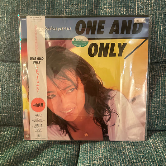 MIHO NAKAYAMA - One and Only Vinyl LP OBI