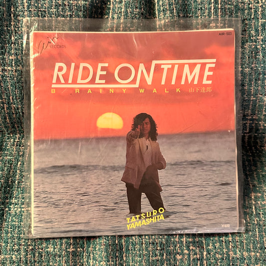 TATSURO YAMASHITA - Ride On Time 7" 45RPM Vinyl Record