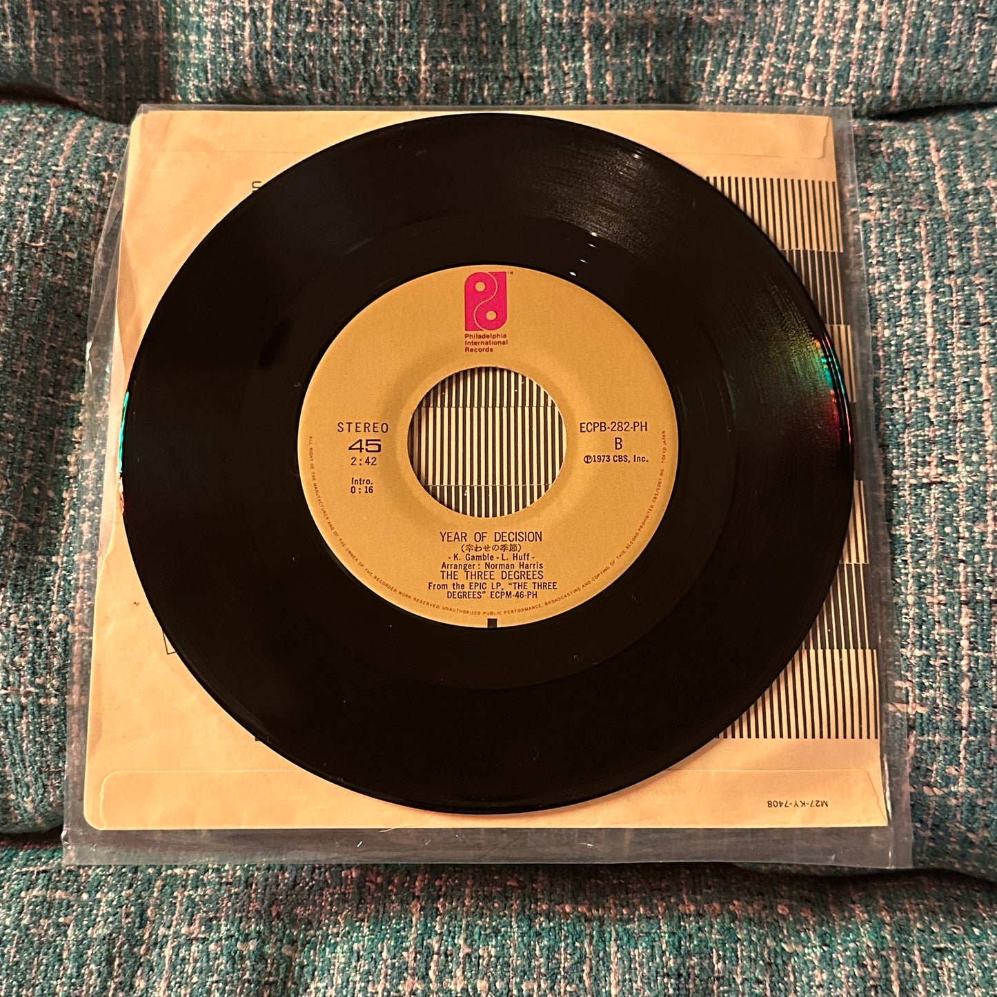 THE THREE DEGREES – When Will I See You Again, Year of Decision Japanese Import 7" 45RPM