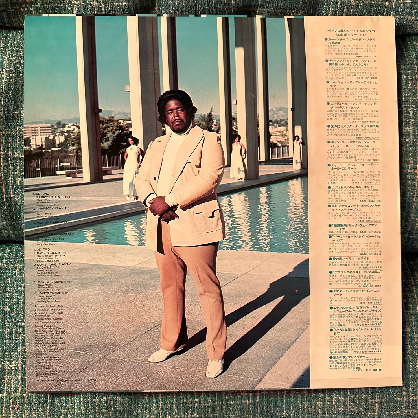 BARRY WHITE - Rhapsody in White (Sleeve Art Only)