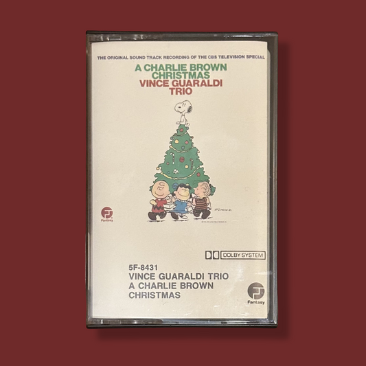 VINCE GUARALDI TRIO – A Charlie Brown Christmas Cassette Tape