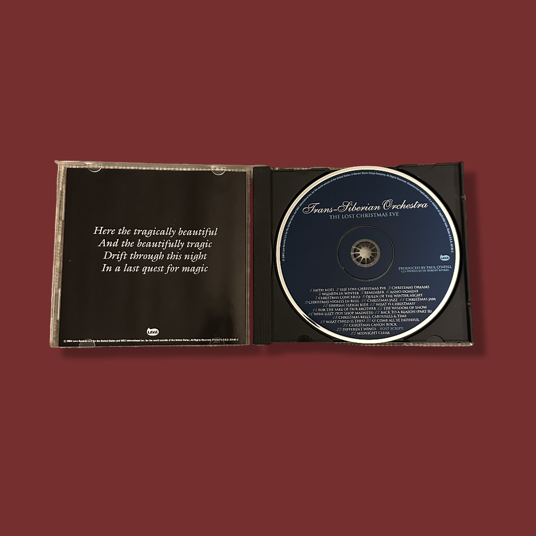 TRANS-SIBERIAN ORCHESTRA – Complete Christmas Trilogy (3-CD Discography Set)