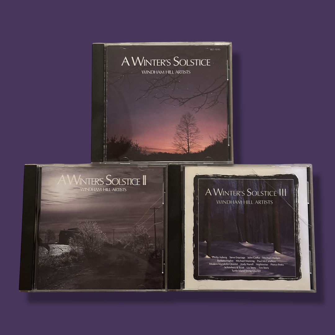 WINDHAM HILL ARTISTS – A Winter’s Solstice I–III (Discography Set)