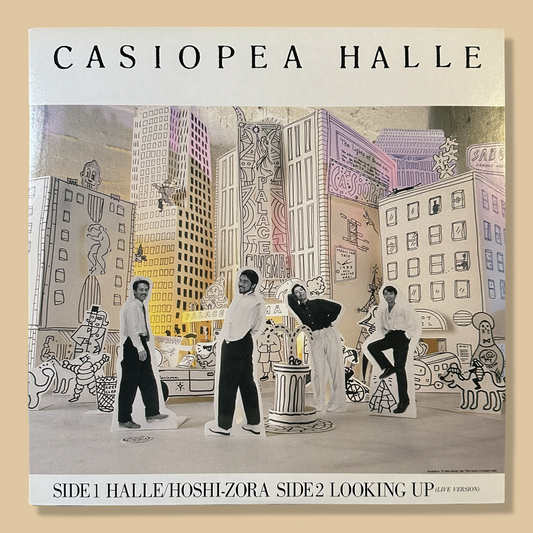 CASIOPEA - Halle 12" 45 RPM Single Vinyl Record