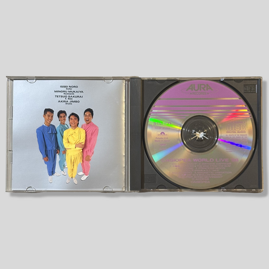 CASIOPEA - World Live '88 (Original 1988 Pressing) CD