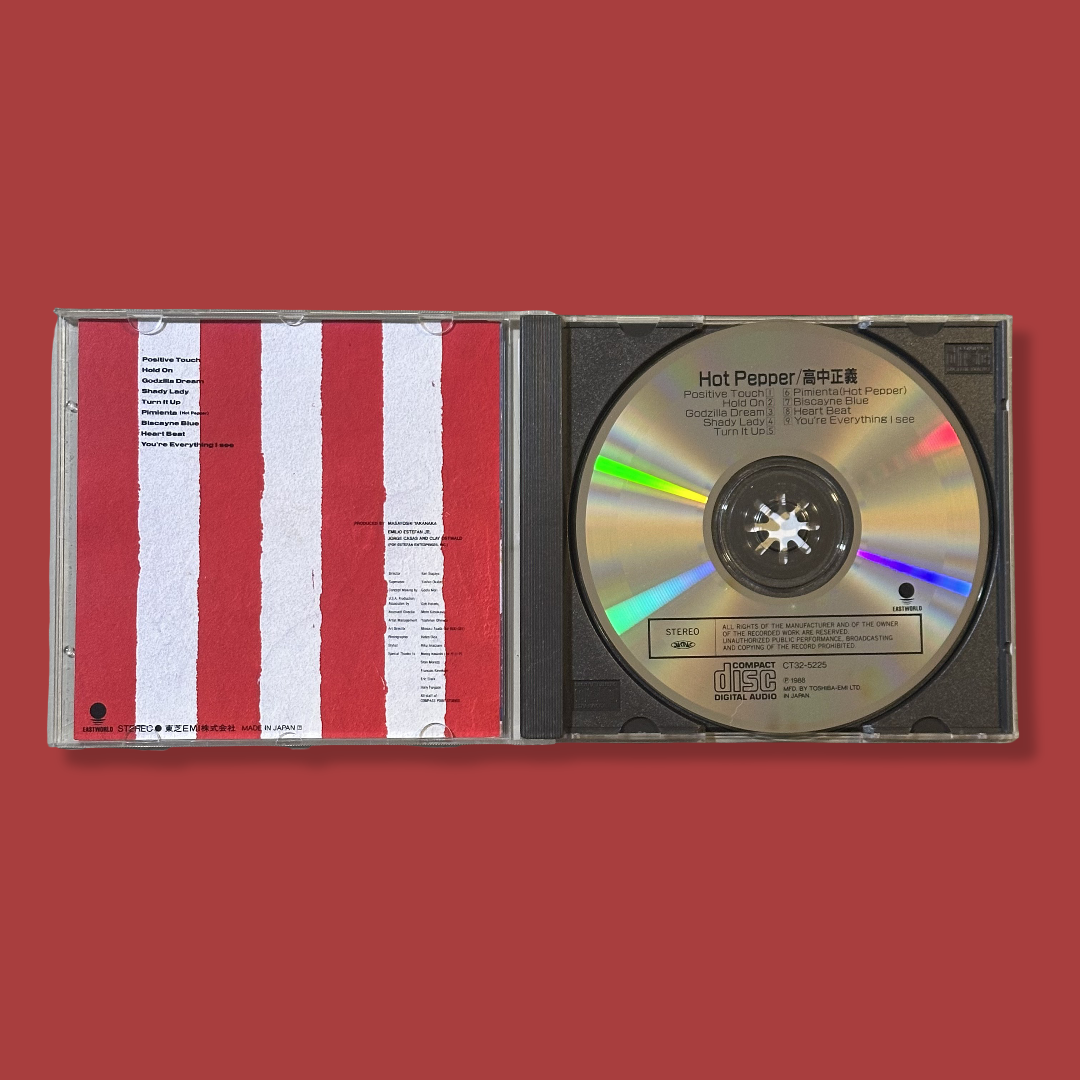 MASAYOSHI TAKANAKA – Hot Pepper CD