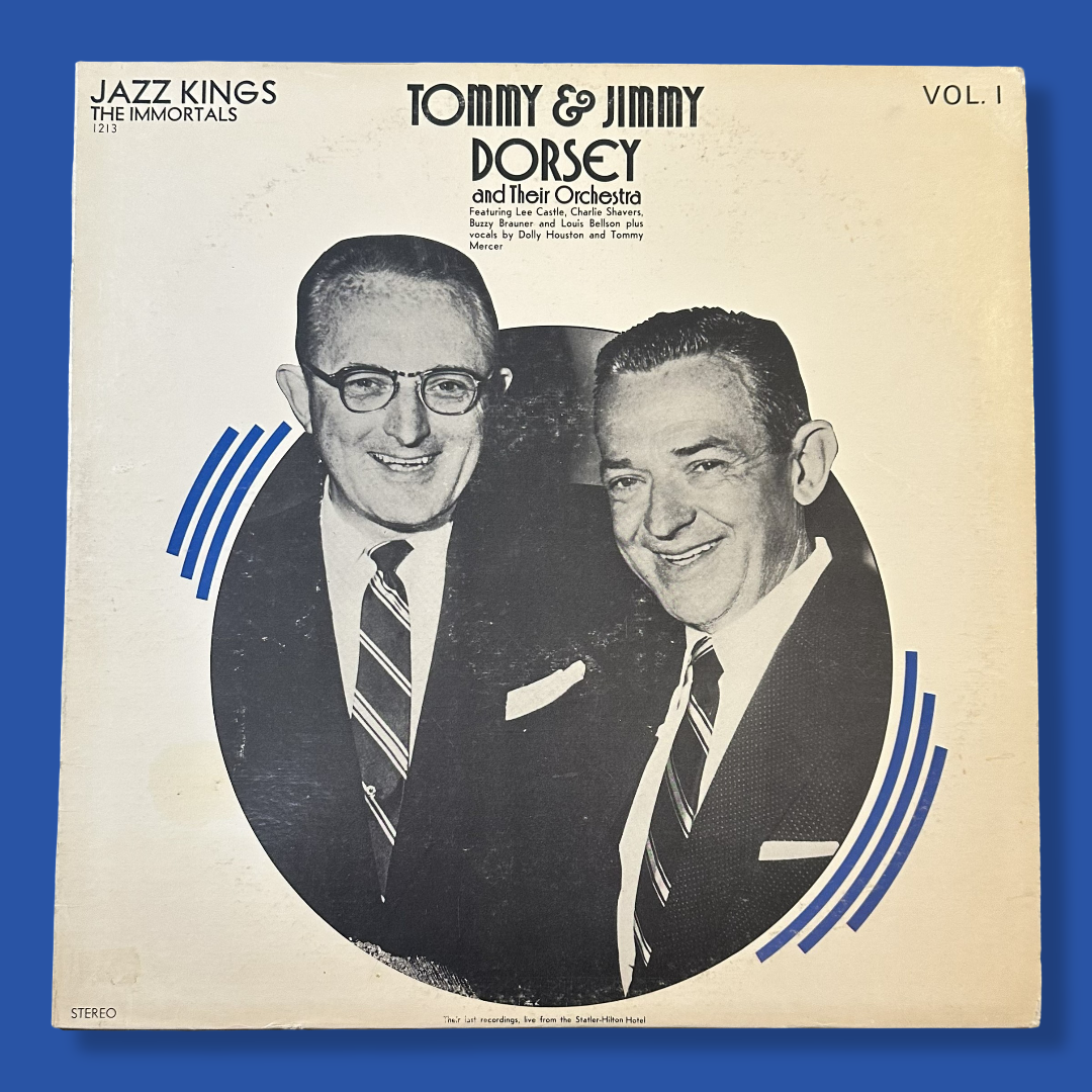 TOMMY & JIMMY DORSEY - Jazz Kings Volume I Vinyl Record LP