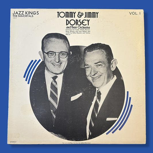 TOMMY & JIMMY DORSEY - Jazz Kings Volume I Vinyl Record LP