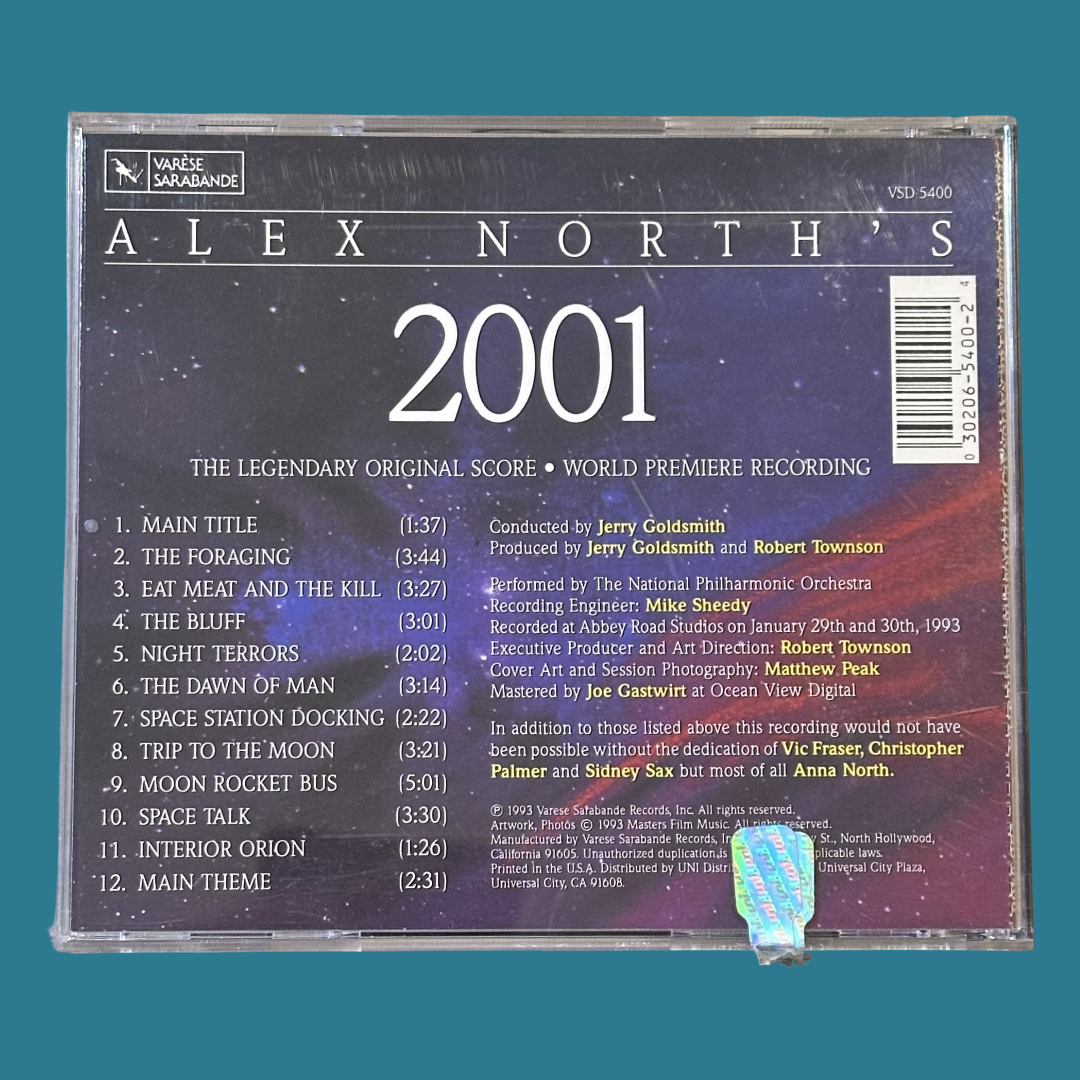 ALEX NORTH - 2001: The Legendary Original Score CD