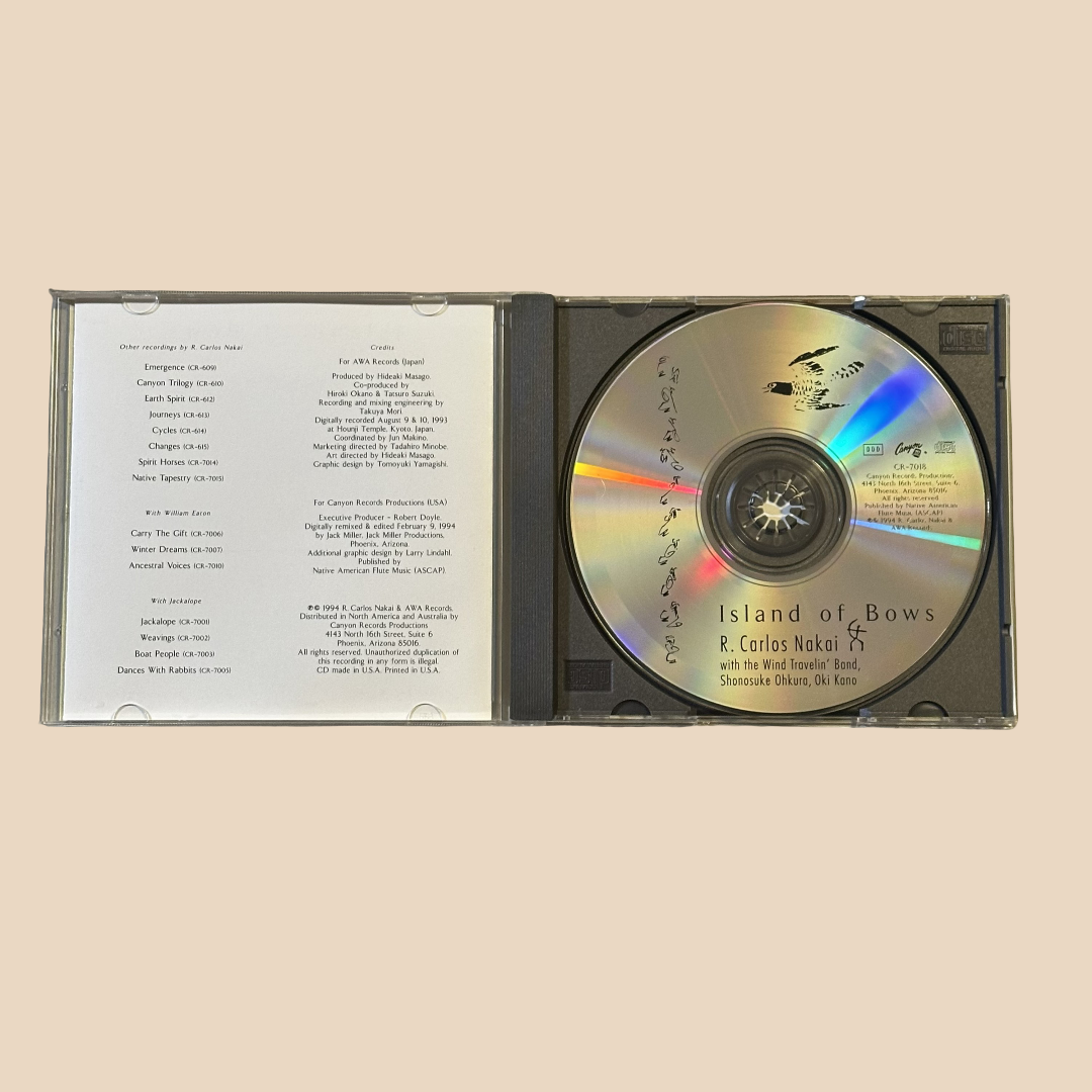 R. CARLOS NAKAI — Island of Bows CD